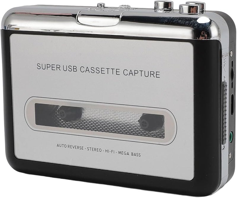 USB Cassette Player Recorder with Headphones Convert Tape to MP3 Digital Audio - Image 4